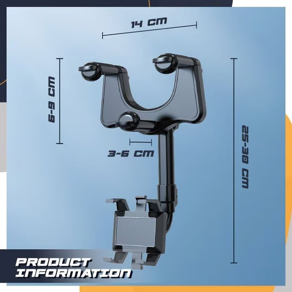 Drive Safer! 360° Rotatable Car Phone Mount 📱✨