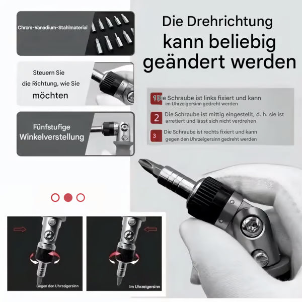 🔥 11-in-1-Ratschenschraubendreher-Set 🔧