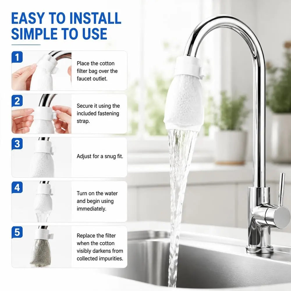 🧼Universal Faucet Filter Bag💧