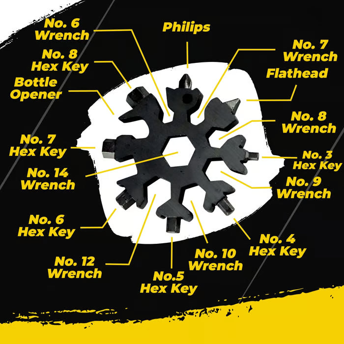 🎁18-IN-1 Snowflake Multi-tool