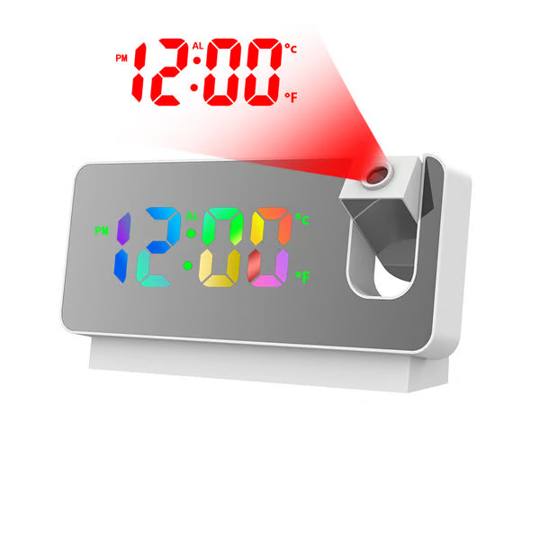 🔥🔥Mirror projection alarm clock