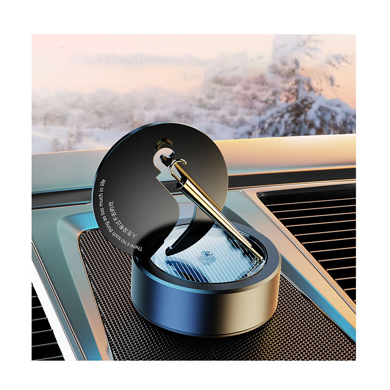 Luxury Solar-Powered Car Aromatherapy Rotating Diffuser – Art Meets Fragrance