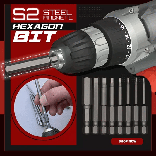 🚀 Upgrade Your Tools with S2 Magnetic Hex Bits!