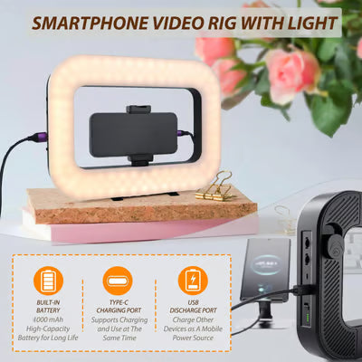 Handheld LED Ring Light