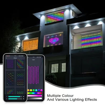 🔥Color Waves LED Curtain Sync Lights