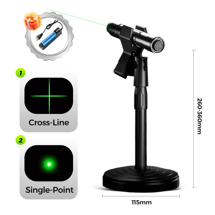 ✨ Handheld Laser Flashlight – Color Pattern Projection Light