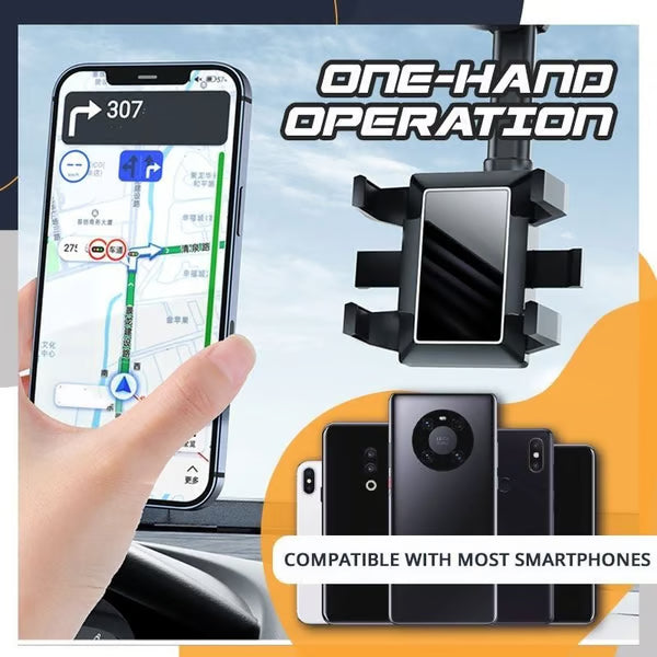 Drive Safer! 360° Rotatable Car Phone Mount 📱✨