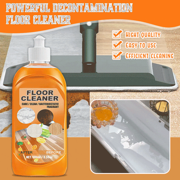 Powerful Decontamination Floor Cleaner✨