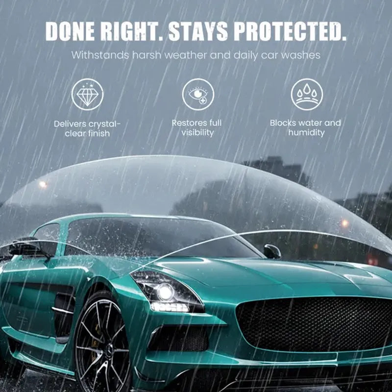 New Car Windshield Crack Repair Fluid