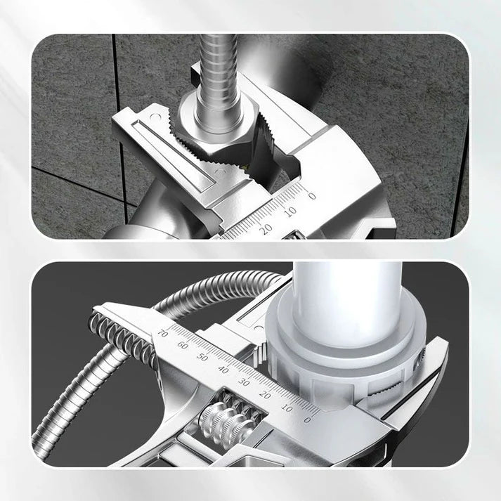 Reversible Sink Wrench With 6-68mm Jaw Opening