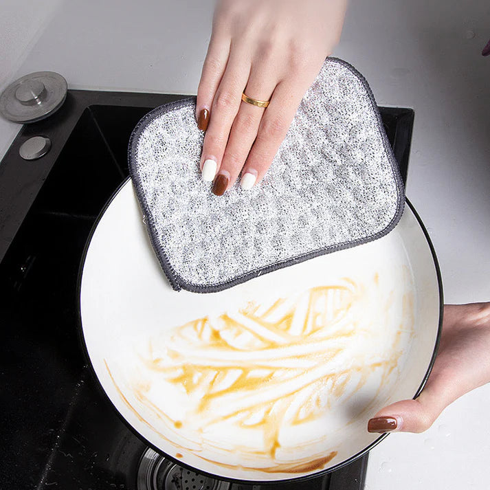 ✨ Non-Scratch Wire Dishcloth – Strong Cleaning Power (Buy 1 Get 2 Free)