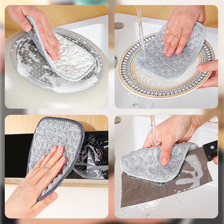 ✨ Non-Scratch Wire Dishcloth – Strong Cleaning Power (Buy 1 Get 2 Free)