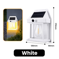 SOLAR WALL LIGHT💡–Motion Sensor, Weatherproof, Auto Dusk-to-Dawn, Easy Install 🌟