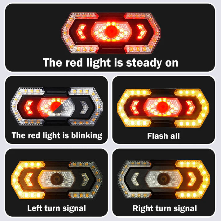 "🔥Wireless Control Bike Turning Signal Tail Light"