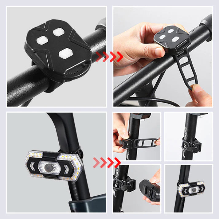 "🔥Wireless Control Bike Turning Signal Tail Light"