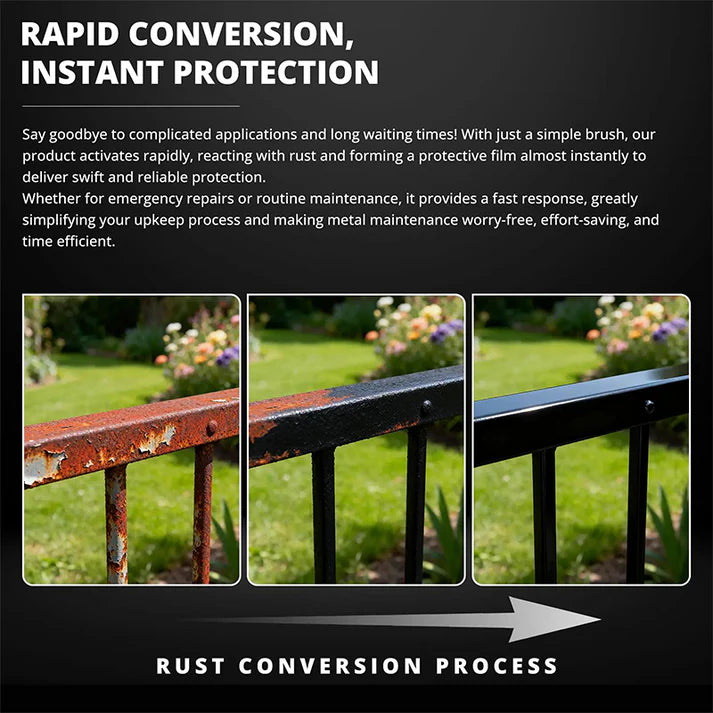 🔥 Waterborne Polyurethane Rust Converter – Instantly Stops Rust & Protects Metal!