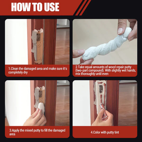 🛠️ Wood Repair Epoxy – Fix Furniture & Floors Easily (Buy 1 Get 1 Free)